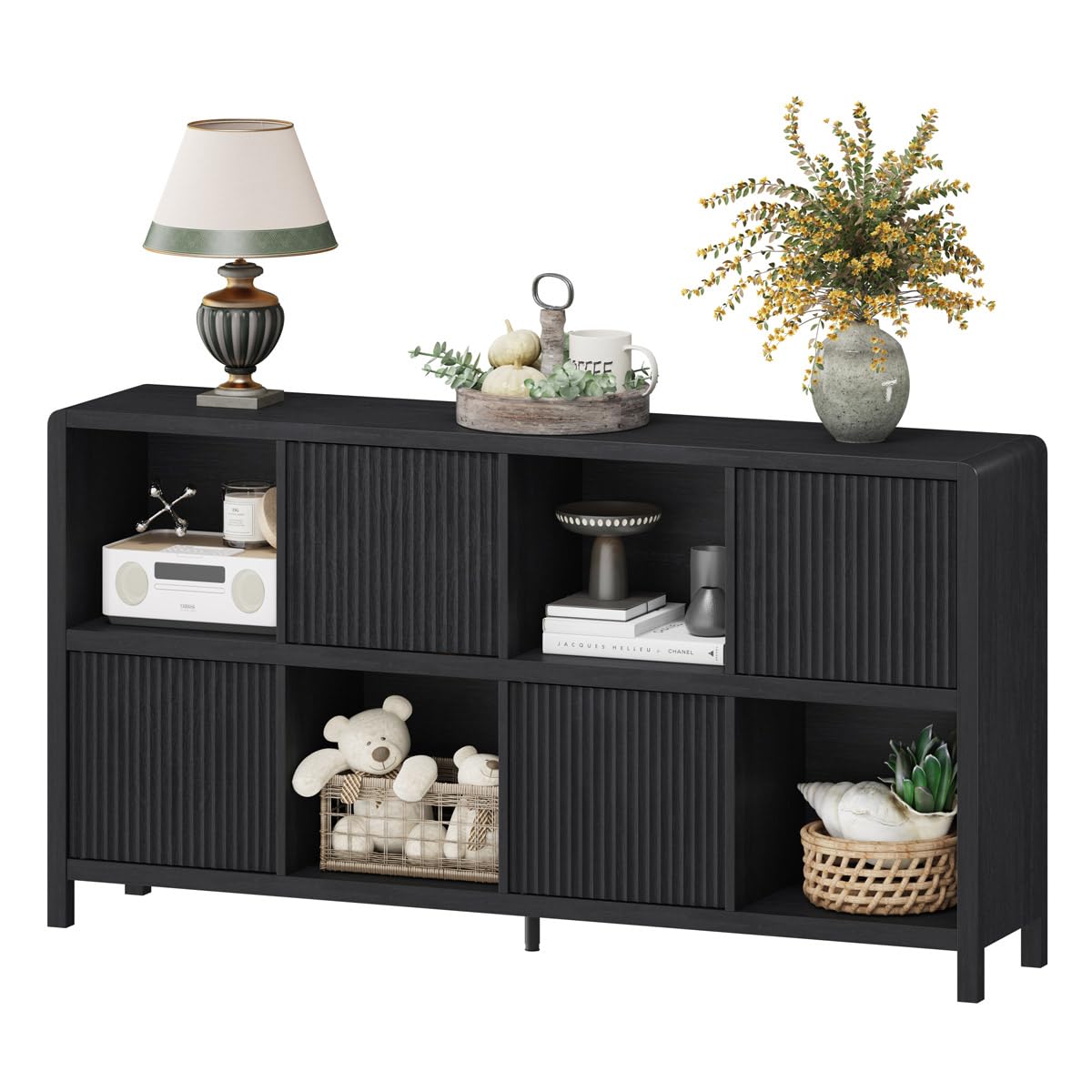 Amazon.com: FATORRI 8 Cube Storage Organizer Bookshelf with 4